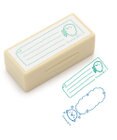 Mother garden しろたん 両面 付箋 スタンプ 《罫線》 単品