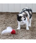 PET PARADISE ペットパラダイス 猫 羊毛ボール 羽付き 【単品】