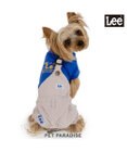 PET PARADISE Lee ワンショルダー パンツつなぎ 《ブルー》 小型犬