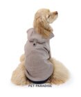 PET PARADISE J.PRESS エンボス パーカー 《グレー》 中型犬
