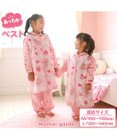 Mother garden マザーガーデン くまちゃん柄 ふわふわ あったか キッズ スリーパー  100cm～120cm / 120cm～140cm