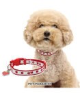 PET PARADISE ペットパラダイス 苺チャーム付き首輪 Ｓ
