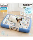 PET PARADISE スヌーピー クール 四角カドラー 《サマーバケーション柄》 Ｌ
