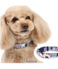 PET PARADISE リサとガスパール リボン付き首輪 《パリ柄》 ３Ｓ 小型犬