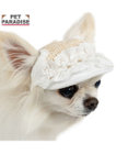 PET PARADISE ペットパラダイス フリル キャップ ４Ｓ～３Ｓ/ＳＳ～Ｓ