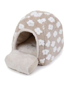 PET PARADISE ペットパラダイス 遠赤外線  ボアハウス 《お花柄》 小型犬