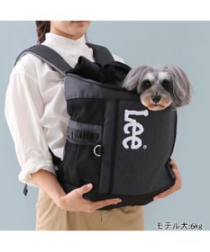 PET PARADISE Lee スクエアリュック キャリーバッグ 《ブラック》 小型犬