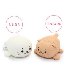 Mother garden しろたん ちりめん ちびマスコット 《しろたん/らっこいぬ》単品