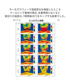 Mother garden しろたん 28℃クールリング 《顔ぼん柄》 【Mサイズ 】