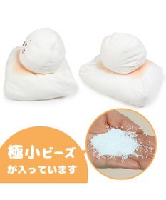 Mother garden しろたん おもち ビーズクッション 50cm クッション