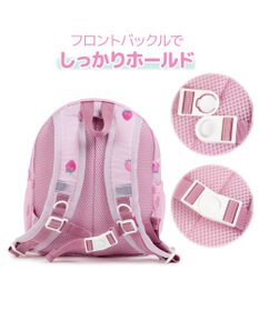 Mother garden マザーガーデン 野いちご 子供用 リュック 【Sサイズ】《レトロストロベリー柄》