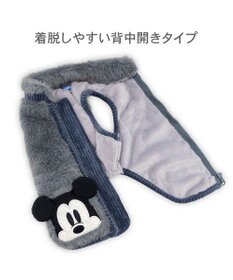 PET PARADISE ディズニー ミッキーマウス 白黒ジップベスト 小型犬