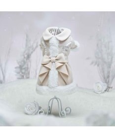 PET PARADISE cherircouture バックリボンコート 小型犬