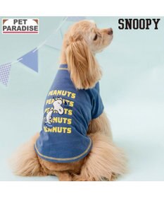 PET PARADISE スヌーピー スケボー Tシャツ 《ネイビー》 中型犬 大型犬