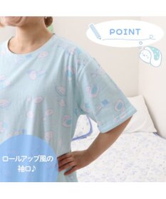 Mother garden しろたん Ｔシャツワンピース 半袖 日常柄　フリーサイズ