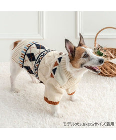 PET PARADISE ペットパラダイス ニット 《アーガイル柄》 小型犬
