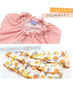 PET PARADISE 犬の服 春夏 ひんやり クール メッシュ 接触冷感 虫よけ スヌーピー フルーツ柄ワンピース 【小型犬】クールマックスエコメイド
