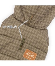 PET PARADISE ペットパラダイス 防寒コート 《千鳥柄》 中型犬 大型犬