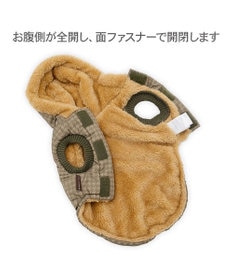 PET PARADISE ペットパラダイス 防寒コート 《千鳥柄》 中型犬 大型犬