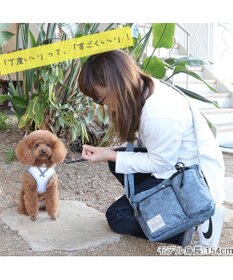 PET PARADISE お散歩バッグ ショルダー 紺
