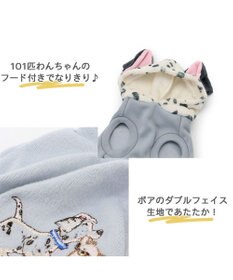 PET PARADISE 犬 服 秋冬 ディズニー １０１匹わんちゃん パーカー 【小型犬】 イエロー グレー
