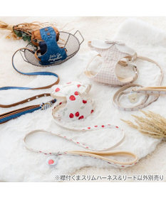 PET PARADISE ペットパラダイス くまちゃん 襟付き スリム ハーネス＆リード Ｓ 小型犬