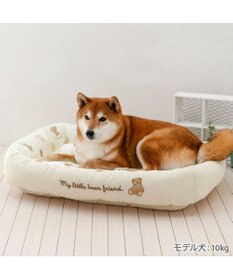 PET PARADISE ペットパラダイス くまちゃん クールカドラー 《mix柄》角型 Ｌ