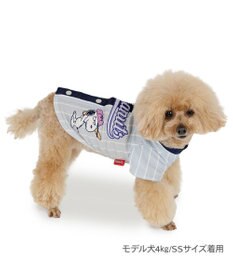 PET PARADISE スヌーピー ベースボール Ｔシャツ 《グレー》 小型犬