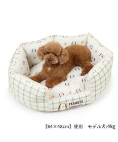 PET PARADISE スヌーピー カドラー 《クッキー柄》 64×48cm