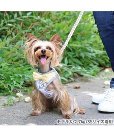 PET PARADISE スヌーピー リード&ハーネス 《パーティ柄》 SS 小型犬