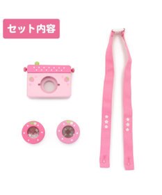 Mother garden マザーガーデン 木製おもちゃ いちごのカメラ