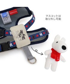 PET PARADISE リサとガスパール マスコット付きハーネス 《ハート柄》 Ｓ