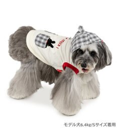 PET PARADISE リサとガスパール  パーカー《チェック柄》 小型犬