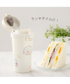 Mother garden しろたん タンブラー370ml 《ぽてぽて柄》