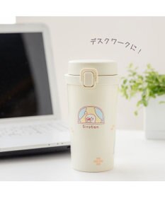 Mother garden しろたん タンブラー370ml 《ぽてぽて柄》