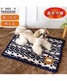 PET PARADISE ペットパラダイス 遠赤外線 マット 《カントリー柄》 小型犬