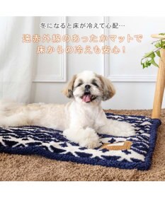 PET PARADISE ペットパラダイス 遠赤外線 マット 《カントリー柄》 小型犬