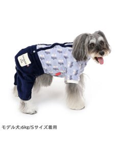 PET PARADISE リサとガスパール サスペンダー つなぎパンツ 《であい柄》 小型犬