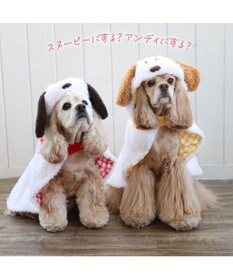 PET PARADISE スヌーピー アンディ ポンチョ 中型犬