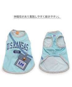 PET PARADISE Ｌｅｅポーチ ブルー Tシャツ 【中型犬】【大型犬】クールマックスエコメイド