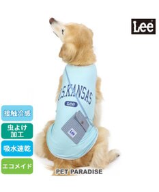PET PARADISE Ｌｅｅポーチ ブルー Tシャツ 【中型犬】【大型犬】クールマックスエコメイド
