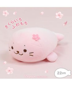 Mother garden しろたん 桜色 ふわもち マスコット 22cm