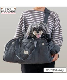 PET PARADISE ペットパラダイス キルティング キャリーバッグ ロング ＭＬ
