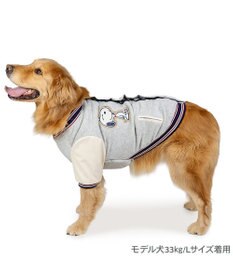 PET PARADISE スヌーピー 遠赤外線 背開き スタジャン 中型犬 大型犬