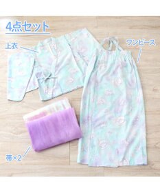 Mother garden マザーガーデン ユニコーン 2Way 浴衣  《シェル》　110/120/130/140