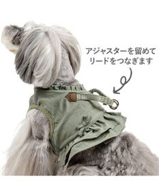 PET PARADISE ペットパラダイス ペタルオリーブ ベストハーネス 小型犬 ４Ｓ ３Ｓ