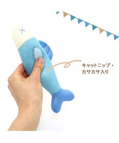 PET PARADISE ペットパラダイス 猫 歯磨き メッシュトイ《魚》
