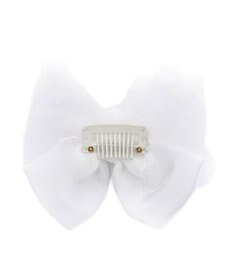 PET PARADISE cherircouture リボン アクセサリー ホワイト