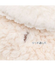 PET PARADISE ペットパラダイス 肩開き ボアベスト 《フローラル 花柄》 中型犬 大型犬
