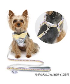 PET PARADISE スヌーピー リード&ハーネス 《パーティ柄》 3S 小型犬